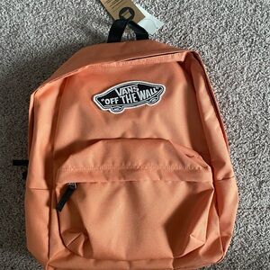Vans Realm Sunbaked Orange Backpack BNWT
